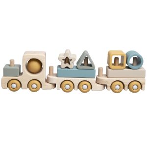 Baby’s Only | houten speelgoedtrein swirl